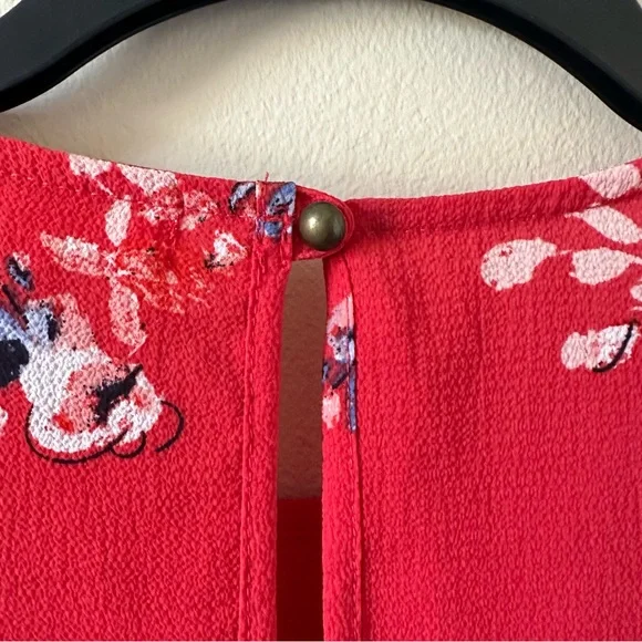 Rewind floral short sleeve blouse - Picture 3 of 4